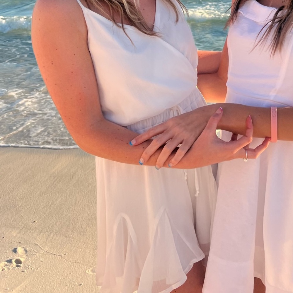 White romper
